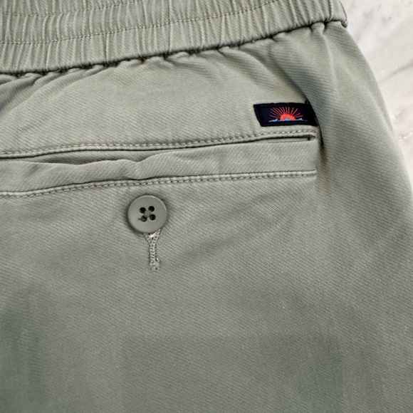 Faherty Mens Essential Drawstring Pants size L, color coastal sage - Picture 7 of 7